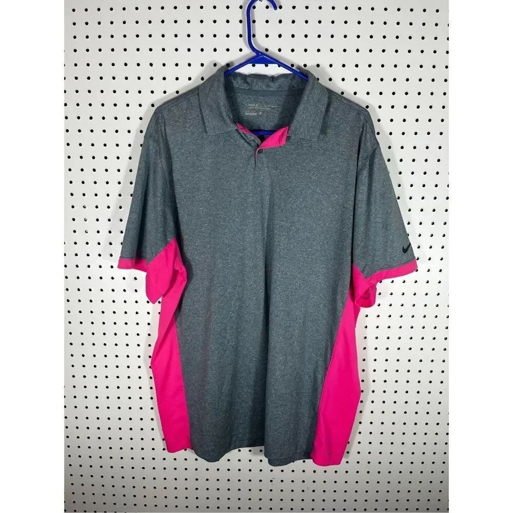 Nike dri fit polo tour performance golf shirt size XL